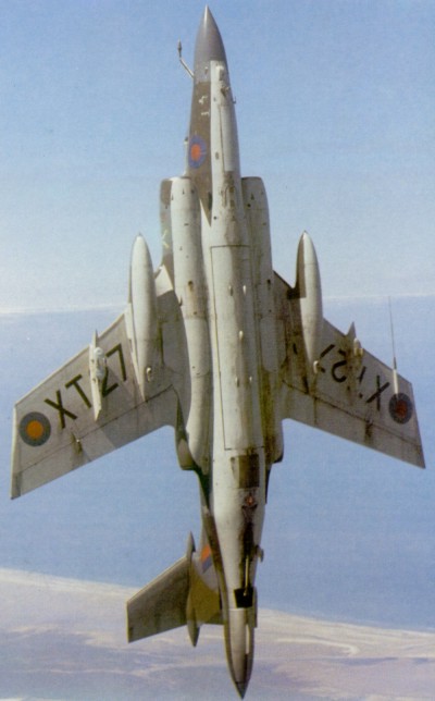 Buccaneer in a vertical climb