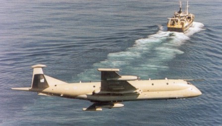 Nimrod MR2 on patrol