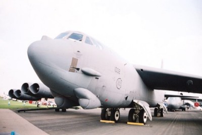 Boeing B-52H on ground