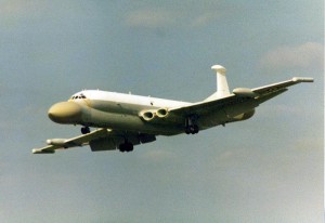 Nimrod AEW 3 on finals