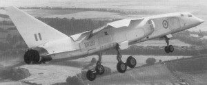 BAC TSR.2 on finals