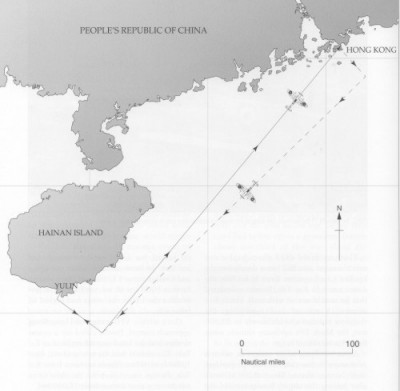 Hainan Island overflight