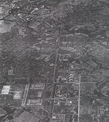 A photo taken by Edward Powles from the Sunderland showing Chinese territory near Hong Kong