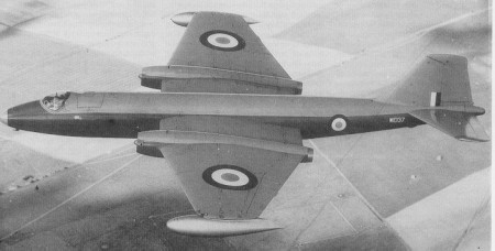 Canberra PR3 WE137 540 Sqn