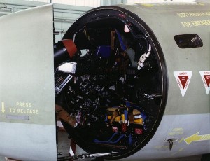 Canberra PR9 - Navigators position