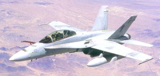 F/A-18D with ATARS