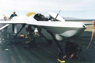 Predator undergoing maintainance