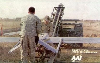 RQ-7B Shadow launch